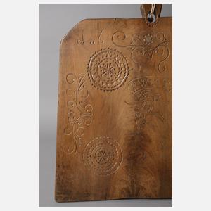 Historisches Schneidbrett