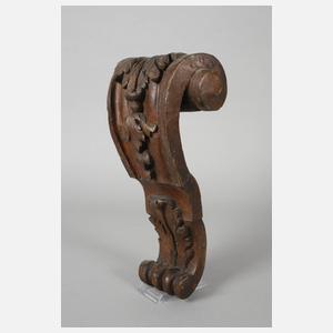 Zwei Schnitzereien Renaissance