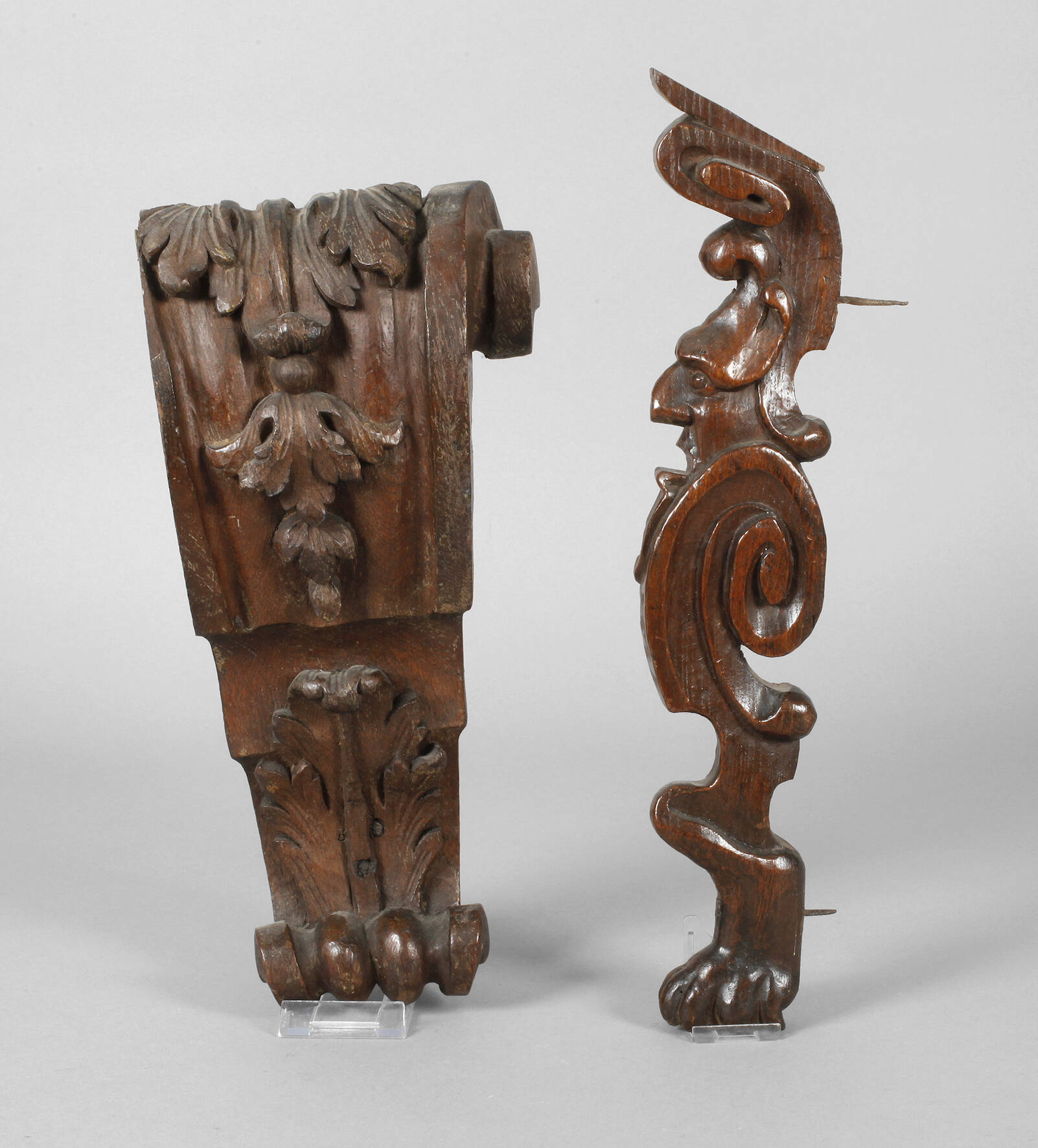 Zwei Schnitzereien Renaissance