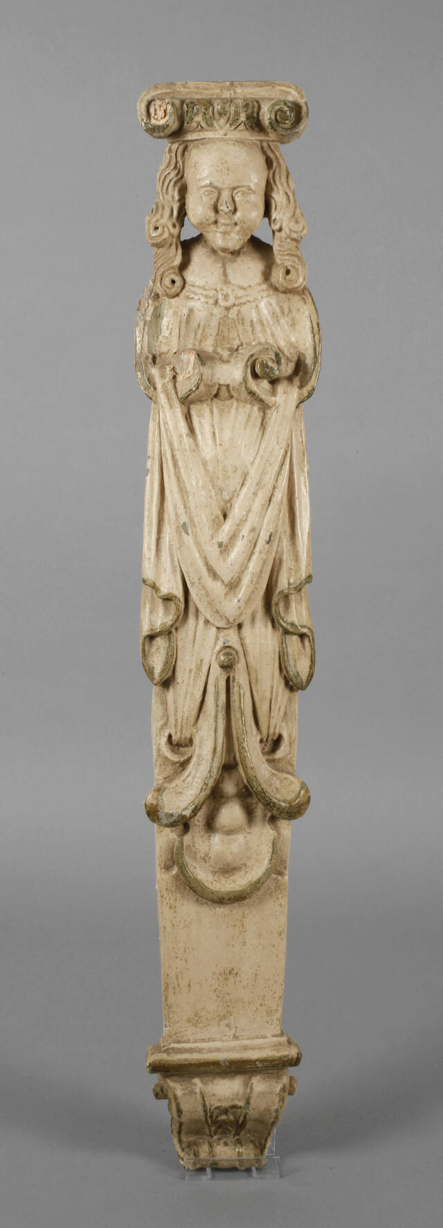 Geschnitzte Karyatide