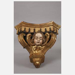 Paar barocke Wandkonsolen