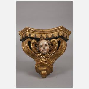 Paar barocke Wandkonsolen