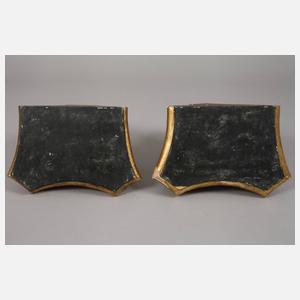 Paar barocke Wandkonsolen