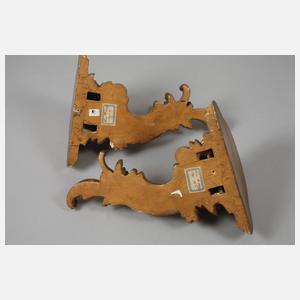 Paar Wandkonsolen Neorokoko