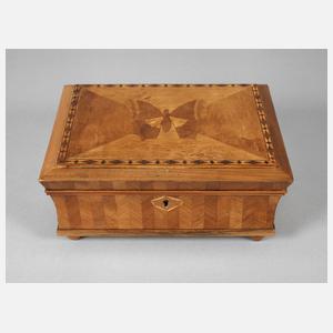 Intarsierte Schatulle