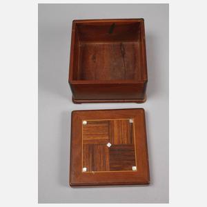 Intarsierte Schmuckschatulle