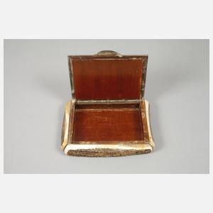 Jagdliches Zigarettenetui