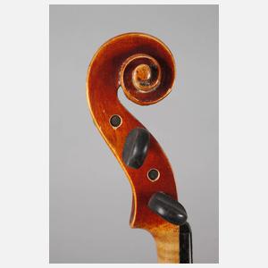 3/4 Violine mit Bogen