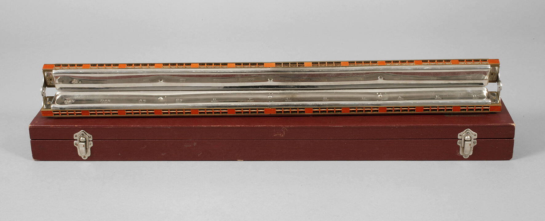 Vermona Doppel-Bass Mundharmonika