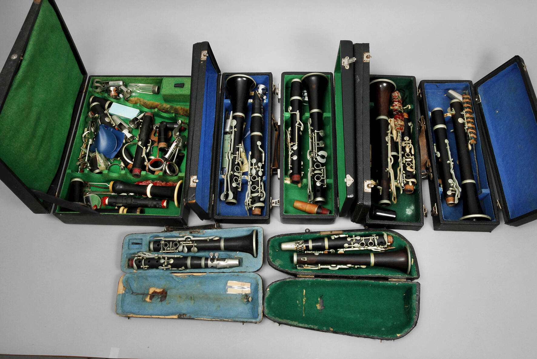 Sechs Klarinetten