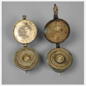 Zwei Bechergewichtssätze