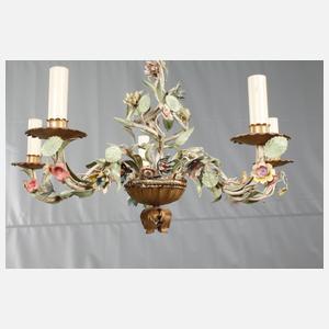 Floraler Deckenlüster