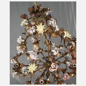 Floraler Deckenlüster