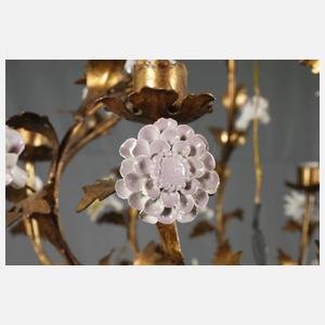 Floraler Deckenlüster