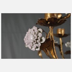 Floraler Deckenlüster