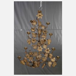 Zwei florale Wandleuchter