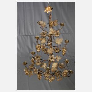 Zwei florale Wandleuchter