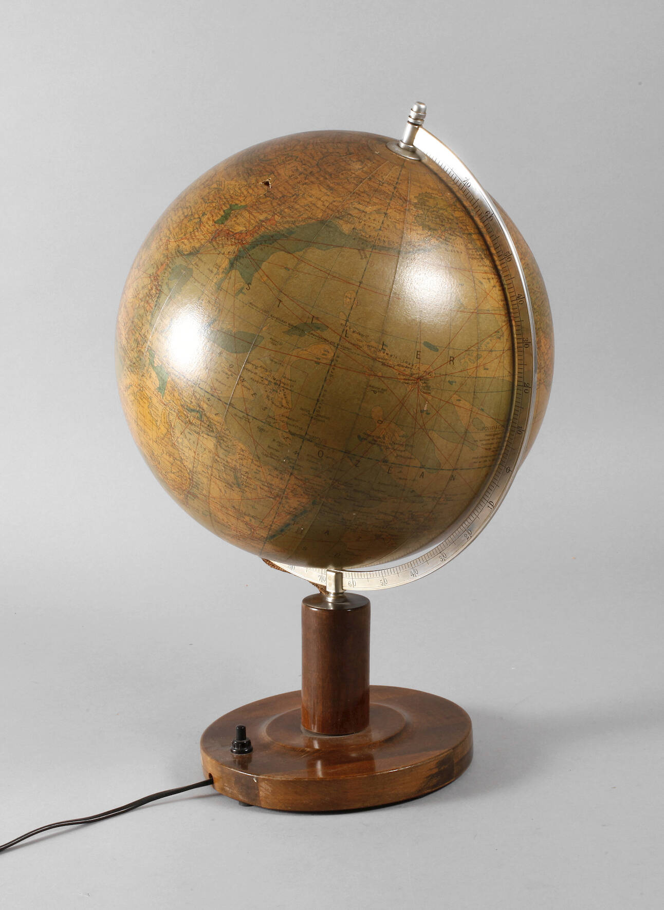 Tischglobus mit Beleuchtung