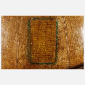 Horizontaler Tischglobus