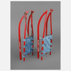 Ebner Paar Rennrodel-Schlitten