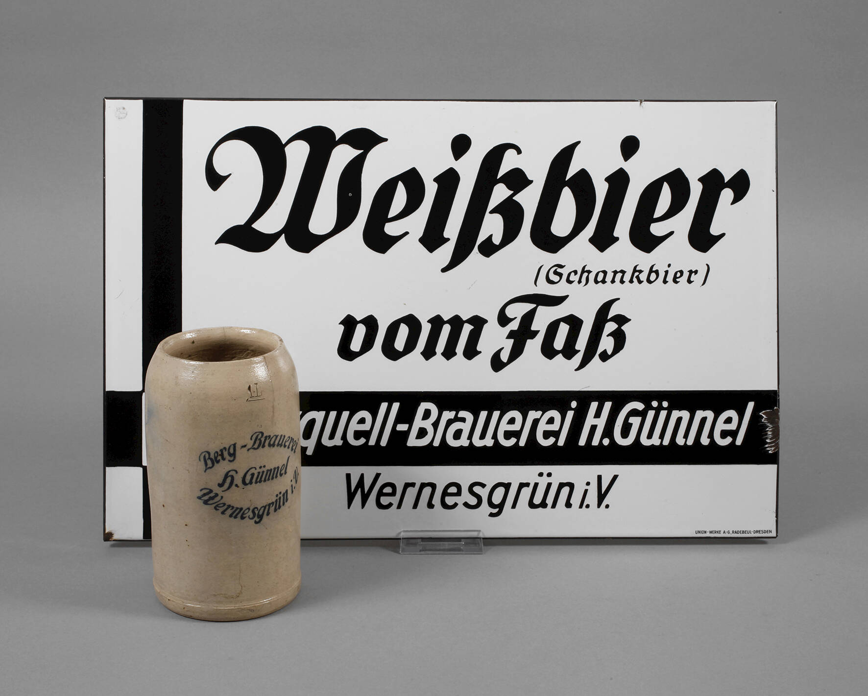 Zwei Werbesachen Wernesgrün