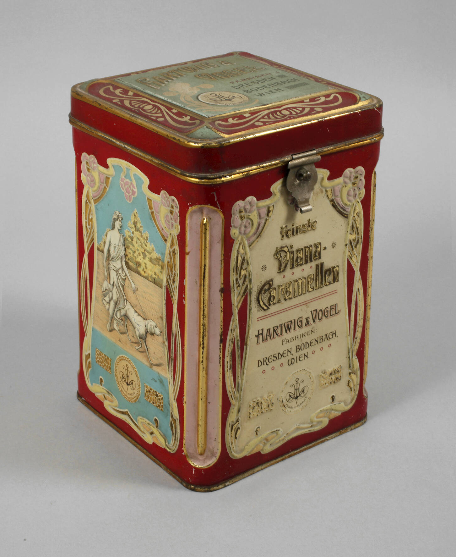 Werbedose Hartwig & Vogel