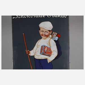 Emailleschild Rüger