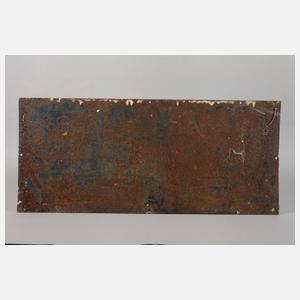 Emailleschild Zuntz Kaffee