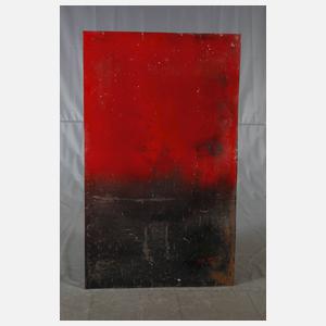 Emailleschild Essolub