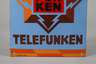 Emailleschild Telefunken