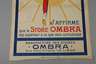 Werbeplakat Ombra