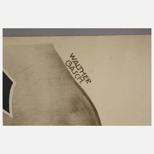Ausstellungsplakat Walther Gasch