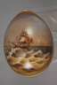 Großes Osterei mit Marinemalerei