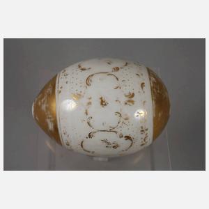 Großes Osterei mit Marinemalerei