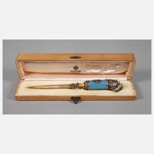 Feiner Brieföffner Emaille