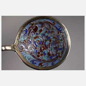 Zierlöffel Fensteremaille