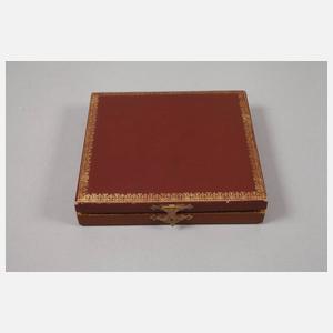 Sechs emaillierte Silberlöffel