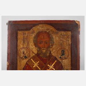 Ikone Heiliger Nikolaus
