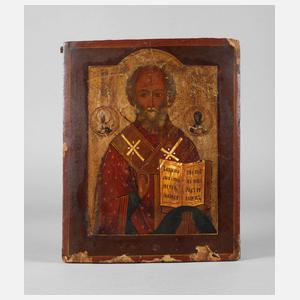 Ikone Heiliger Nikolaus