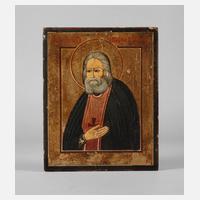 Ikone Heiliger Serafim von Sarow111