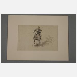 Drei Tuschezeichnungen