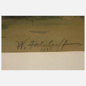 Vadim Dmitrievitch Falileeff, See mit Gehöft