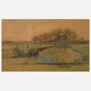 Vadim Dmitrievitch Falileeff, See mit Gehöft