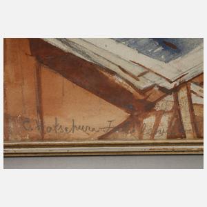 K. Katschina-Falileewa, Arbeitszimmer von Falileff