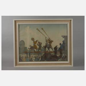 Vadim Falileeff, Musikanten auf dem Markt