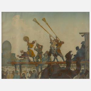 Vadim Falileeff, Musikanten auf dem Markt