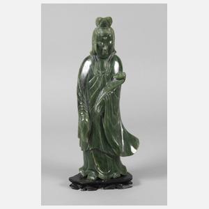 Große Jadeschnitzerei