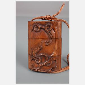 Inro mit Netsuke