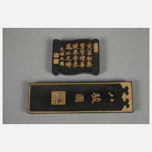 Sammlung Tuschsteine