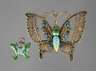 Zwei Schmetterlingsanhänger